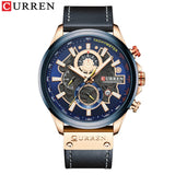 CURREN 8380 Hot Selling Mens Watches Chronograph Quartz Business Classic Trendy Stainless Steel Men Watch OEM