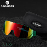 ROCKBROS Polarized Cycling Glasses  Clear Bike Glasses Eyewear UV400 Outdoor Sport Sunglasses Men Women Cycling Sunglasses