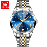 OLEVS 9931 OEM custom  logo Design Luxury Classic Style Men's Business Wrist Watch  Luxury Waterproof Quartz watches for man