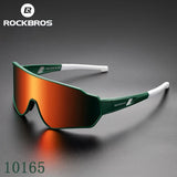 ROCKBROS Polarized Cycling Glasses  Clear Bike Glasses Eyewear UV400 Outdoor Sport Sunglasses Men Women Cycling Sunglasses