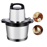 Silver Crest Meat Mincer 304 Stainless Steel Cup Food Processor have European and British Plug Cutter