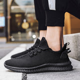 Fashion Sneakers Lightweight Men Casual Shoes Breathable Male Footwear Lace Up Walking Shoe Sport Running Sneaker Plus Size