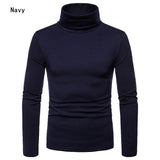 Men&#39;s Warm Turtleneck Sweater Winter Ski Riding Underlayer Tight Warm Long Sleeve Sweater skiing jacket