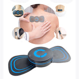 Wireless Cervical Massage Stimulator Portable Mini Electric Neck Back Massager Muscle EMS 6 Modes Relief The Pain