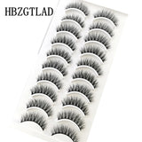 41 Styles 10 pairs natural long 3D mink false eyelashes fake lashes makeup kit Mink Lashes extension eye lashes short eyelashes