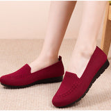 Women's Flats Woman Shoes Comfort Ladies Shoe Loafers Female Breathable Mesh Slip on Casual Women Footwear, New Spring Hot