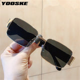 YOOSKE Vintage Steampunk Sunglasses Men 2020 Brand Deisgn Square Sun Glasses for Women Personality Outdoor Goggles UV400