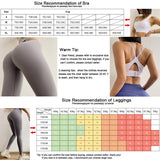 Solid Yoga Set Sports Wear for Women Gym Fitness Clothing Booty Yoga Leggings + Sport Bra Sport Suit Plus Size Sportswear