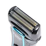 Kemei KM-2023 Profession  Men'S  Electric Bread Razor 2 Blades Cordless  Shaver Male Rechargeable Beard Trimmer Portable