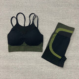 Seamless Yoga Sets Women Gym suit Wear Running Clothes women Fitness Sport Yoga clothing Yoga Sports Bras+Leggings yoga Suit