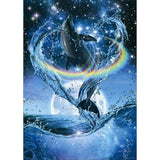 5D Diamond Painting Dolphin Seascape Paintings Artwork Full Diamond Embroidery Cross Stitch Wall Arts Home Decor