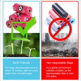 wholesale eco friendly biodegradable dog poop bags compo stable pet waste garbage bag
