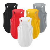 Men's Quick Dry Breathable Tank Top Plain Custom Print Boys Basketball Jerseys 100% Polyester Sports Singlets Gym Sleeveless Top