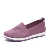 Women's Flats Woman Shoes Comfort Ladies Shoe Loafers Female Breathable Mesh Slip on Casual Women Footwear, New Spring Hot