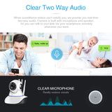 Best Selling  1080P Wifi Surveillance PTZ Camera Baby Monitor Camera with Two-way Voice