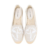 New Top Hemp Rome Heels Pumps Ladies Shoes Women's Classic Cap-toe Slip On Platform Simple Espadrilles Embroidered Loafers