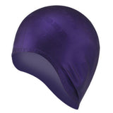 Silicone Rubber Swimming Cap 3D Ergonomic Design Ear Pockets for Adult Waterproof Swim Caps Hat Swimming