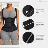 New Design Comfortable Long Torso HeXIn Fitness Waist Trainers With Bones And Zipper Waist Trainer Vest