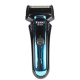 Kemei KM-2023 Profession  Men'S  Electric Bread Razor 2 Blades Cordless  Shaver Male Rechargeable Beard Trimmer Portable