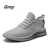 Fashion Sneakers Lightweight Men Casual Shoes Breathable Male Footwear Lace Up Walking Shoe Sport Running Sneaker Plus Size