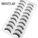 41 Styles 10 pairs natural long 3D mink false eyelashes fake lashes makeup kit Mink Lashes extension eye lashes short eyelashes