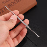 1PC Double-ended Stainless Steel Spiral Ear Pick Spoon Ear Wax Removal Cleaner Ear Tool Kit Multi-function Portable