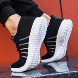 Men‘s Sneakers Shoes For Man Casual Shoes Breathable Lightweight Mesh Sneakers Sport Running Shoes Men Tennis Fashion Sneakers