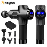 High frequency Massage Gun Muscle Relax Body Relaxation Electric Massager with Portable Bag Therapy Gun for fitness