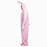 Pink Rabbit Costume Adult Halloween Carnival Easter Performance Bunny Cosplay Dress Up Suit