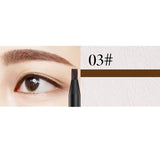 White Eyebrow Pencil Cosmetic pen Brush for eyeshadow Natural Long-Lasting Tattoo Tint waterproof eye brow makeup set beauty