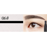 White Eyebrow Pencil Cosmetic pen Brush for eyeshadow Natural Long-Lasting Tattoo Tint waterproof eye brow makeup set beauty