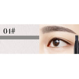 White Eyebrow Pencil Cosmetic pen Brush for eyeshadow Natural Long-Lasting Tattoo Tint waterproof eye brow makeup set beauty