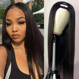 Small U part shade wig 3c 4b 4c 24 26 30 34 40 inch wet and wavy invisible raw mink unprocessed remi Brazilian human hair wigs