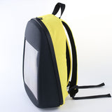 LED Display Screen Dynamic Smart Backpack Walking Advertising Light Bag Wireless APP Control Outdoor Backpacks Mochila Men Women