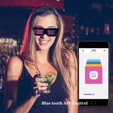 Party Light Up Toys App Blue tooth Display Magic Led Eyeglasses