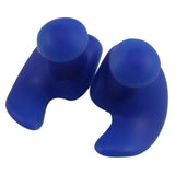 1 Pair Earplugs Waterproof Soft Texture Earplugs Silicone Portable Ear Plugs for Water Sports Swimming Accessories W/Storage Box