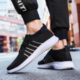 Men‘s Sneakers Shoes For Man Casual Shoes Breathable Lightweight Mesh Sneakers Sport Running Shoes Men Tennis Fashion Sneakers