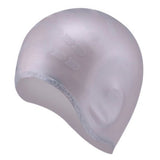 Silicone Rubber Swimming Cap 3D Ergonomic Design Ear Pockets for Adult Waterproof Swim Caps Hat Swimming