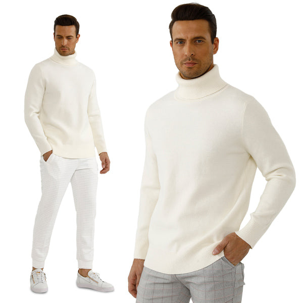 Men Pullover Turtleneck