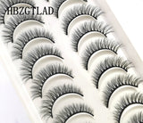 41 Styles 10 pairs natural long 3D mink false eyelashes fake lashes makeup kit Mink Lashes extension eye lashes short eyelashes