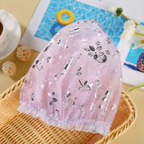 Waterproof Bath Hat Thickened Waterproof And Oil Fume Cap Women Spa Hair Salon Supplies Shower Cap Bathroom Accessories