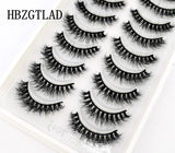 41 Styles 10 pairs natural long 3D mink false eyelashes fake lashes makeup kit Mink Lashes extension eye lashes short eyelashes