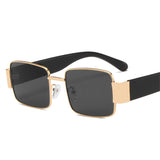 YOOSKE Vintage Steampunk Sunglasses Men 2020 Brand Deisgn Square Sun Glasses for Women Personality Outdoor Goggles UV400