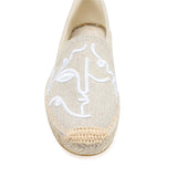 New Top Hemp Rome Heels Pumps Ladies Shoes Women's Classic Cap-toe Slip On Platform Simple Espadrilles Embroidered Loafers