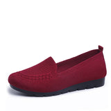 Women's Flats Woman Shoes Comfort Ladies Shoe Loafers Female Breathable Mesh Slip on Casual Women Footwear, New Spring Hot