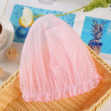 Waterproof Bath Hat Thickened Waterproof And Oil Fume Cap Women Spa Hair Salon Supplies Shower Cap Bathroom Accessories