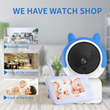 4.5 inch HD 1080P WIFI Camera 1.0MP 2MP  Auto Tracking Home Security Camera PTZ Two Way Audio Surveillance baby monitor camera