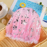 Waterproof Bath Hat Thickened Waterproof And Oil Fume Cap Women Spa Hair Salon Supplies Shower Cap Bathroom Accessories