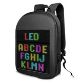 LED Display Screen Dynamic Smart Backpack Walking Advertising Light Bag Wireless APP Control Outdoor Backpacks Mochila Men Women