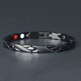 Trendy 4 Colors Weight Loss Energy Magnets Jewelry Slimming Bangle Bracelets Twisted Magnetic Therapy Bracelet Healthcare